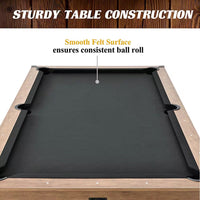 7 Ft. Urban Drop Pocket Pool Table, Perfect for Game Rooms