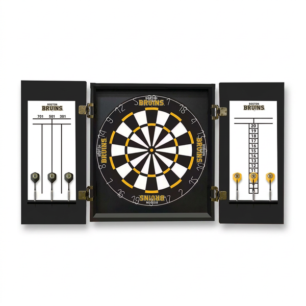 Boston Bruins Fan'S Choice Dart Board Set