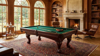 8.3 Ft. Pool Table with Billiard Ball and Cue Stick Set — Lifestyle